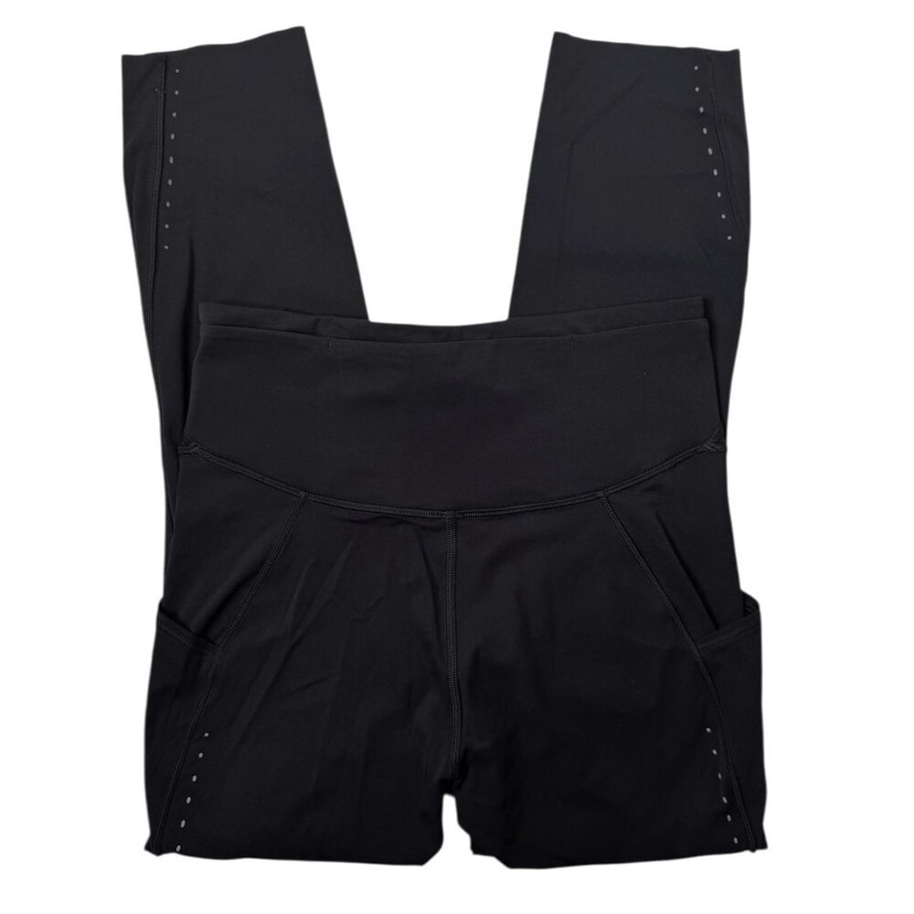 Lululemon Fast & Free Crop II Black Size 4 - Picture 3 of 7